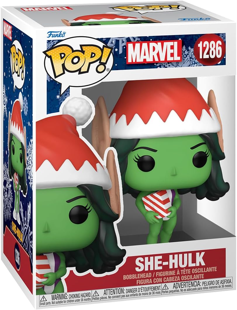 Funko Pop! Marvel: Holiday - She-Hulk 1286 - Bobblehead